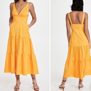 A.L.C., Jordyn Dress, Yellow, 0